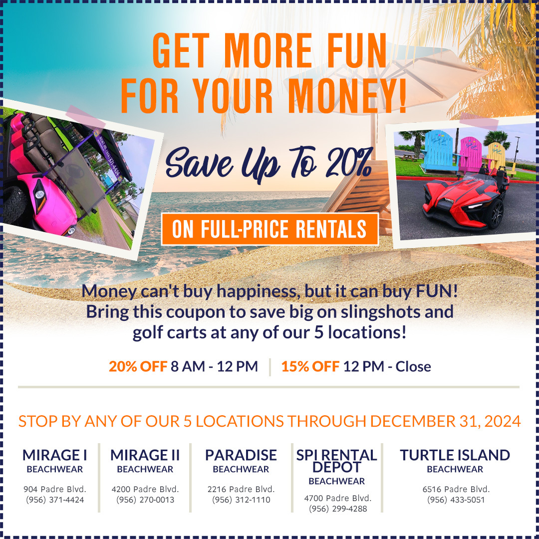 Get More Fun for Your Money! Save Up to 20%